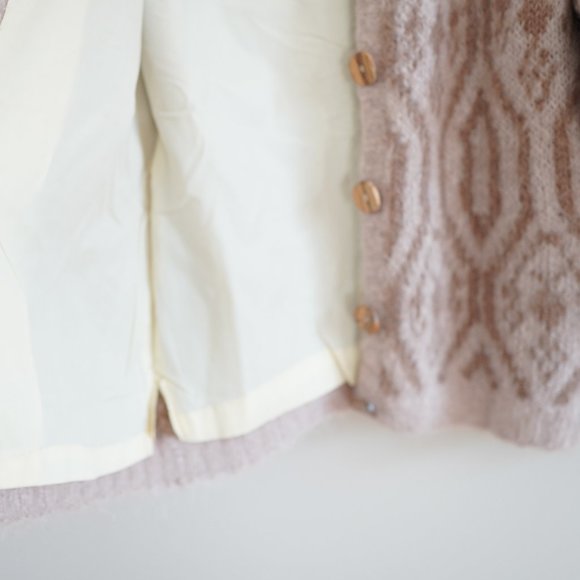 Vintage Hand Knit Cardigan - Picture 7 of 7